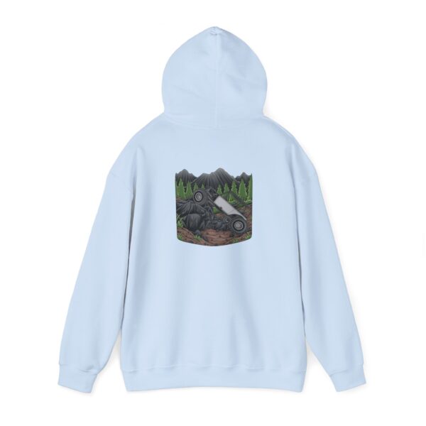 Back Flip Rock Adult Hoodie - Image 18