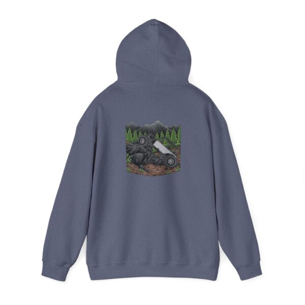 Back Flip Rock Adult Hoodie - Image 22