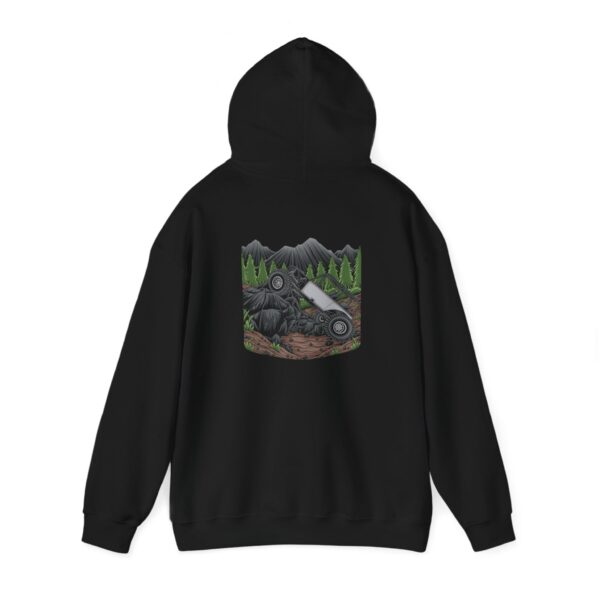 Back Flip Rock Adult Hoodie