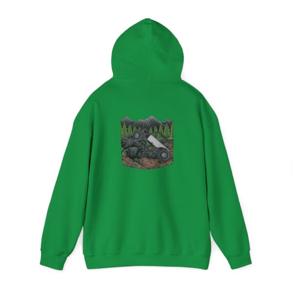 Back Flip Rock Adult Hoodie - Image 14