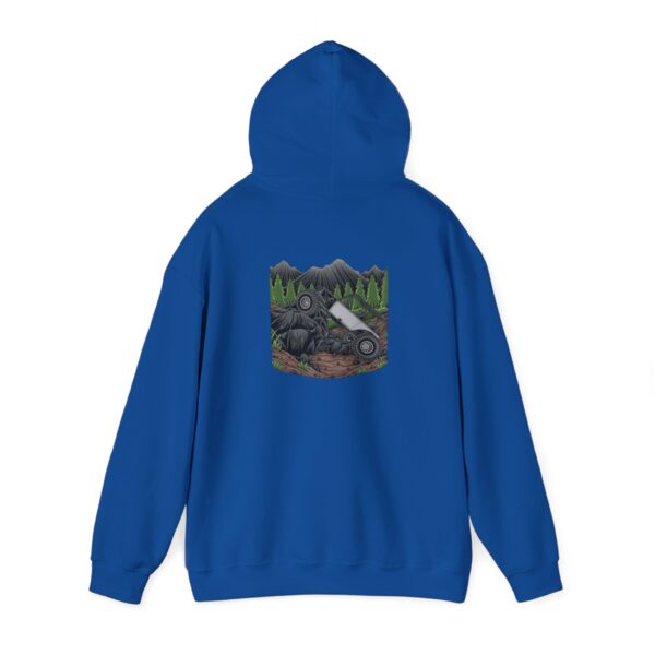 Back Flip Rock Adult Hoodie - Image 12