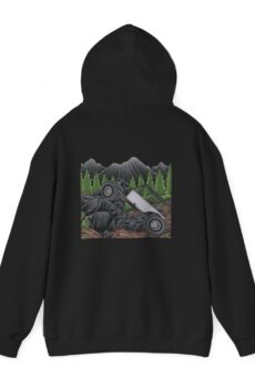 Back Flip Rock Adult Hoodie