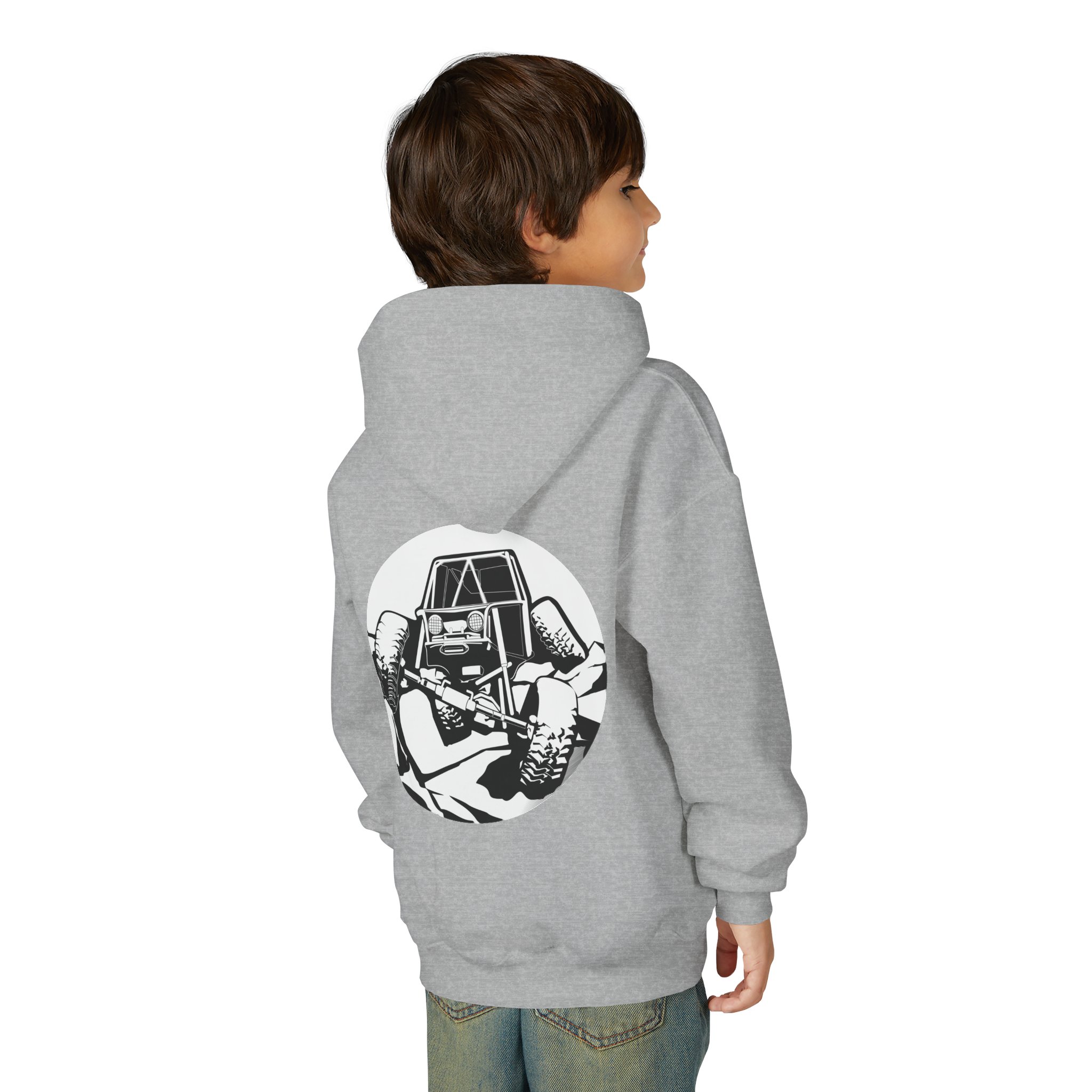 Kids Flexed out Hoodie - Image 5
