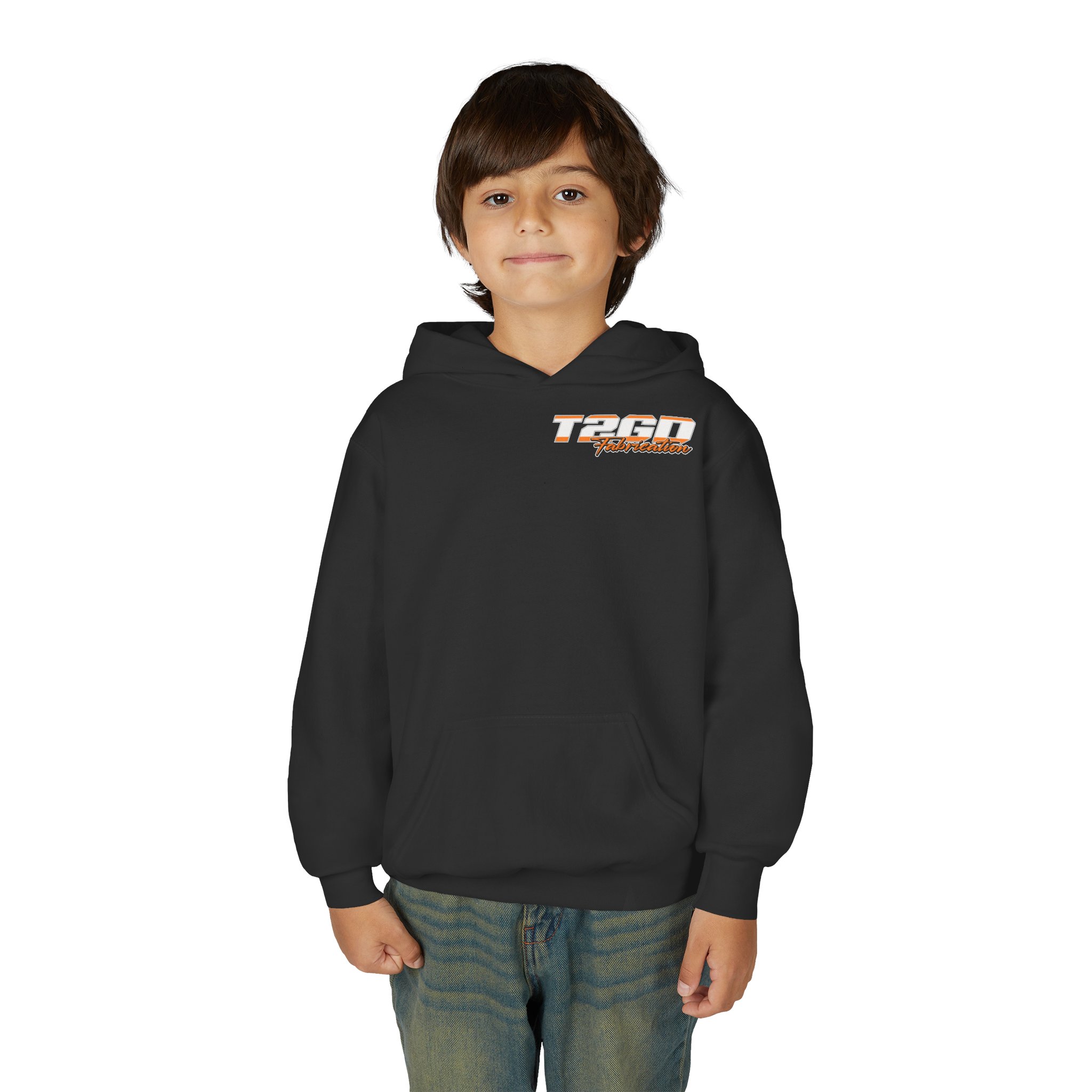 Kid Riding Kangaroo Kids T2GD Fabrication Trailbound Hoodie – T2GD Fabrication