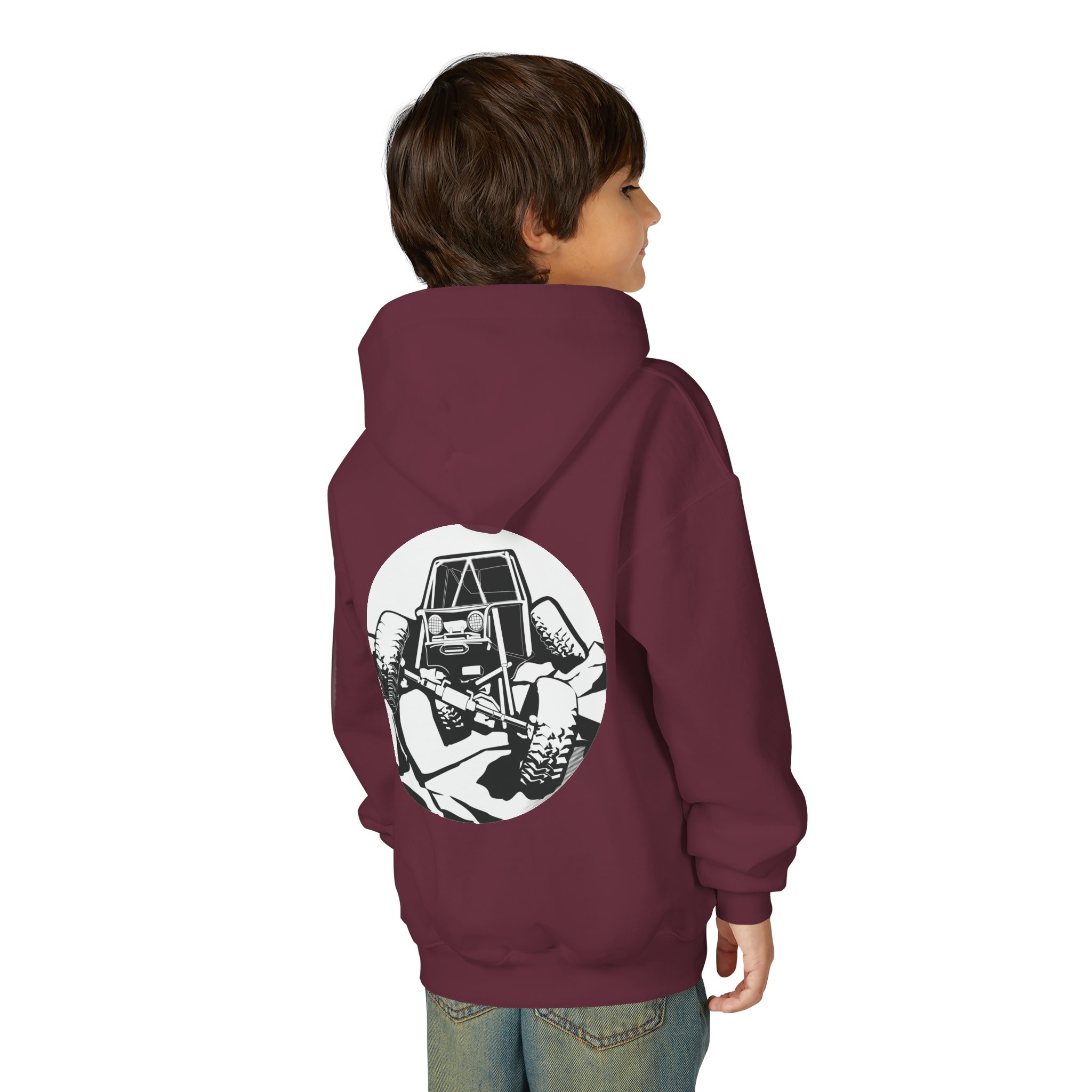 Kids Flexed out Hoodie - Image 11